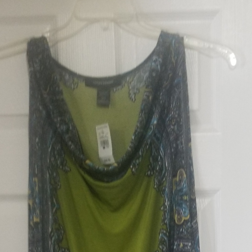 ASHLEY STEWART MULTI COLOR DRESS SIZE 18/20